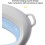 Dog Poop Scooper, Durable ABS Material, Large Capacity, Blue 3