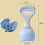 Dog Poop Scooper, Durable ABS Material, Large Capacity, Blue 4