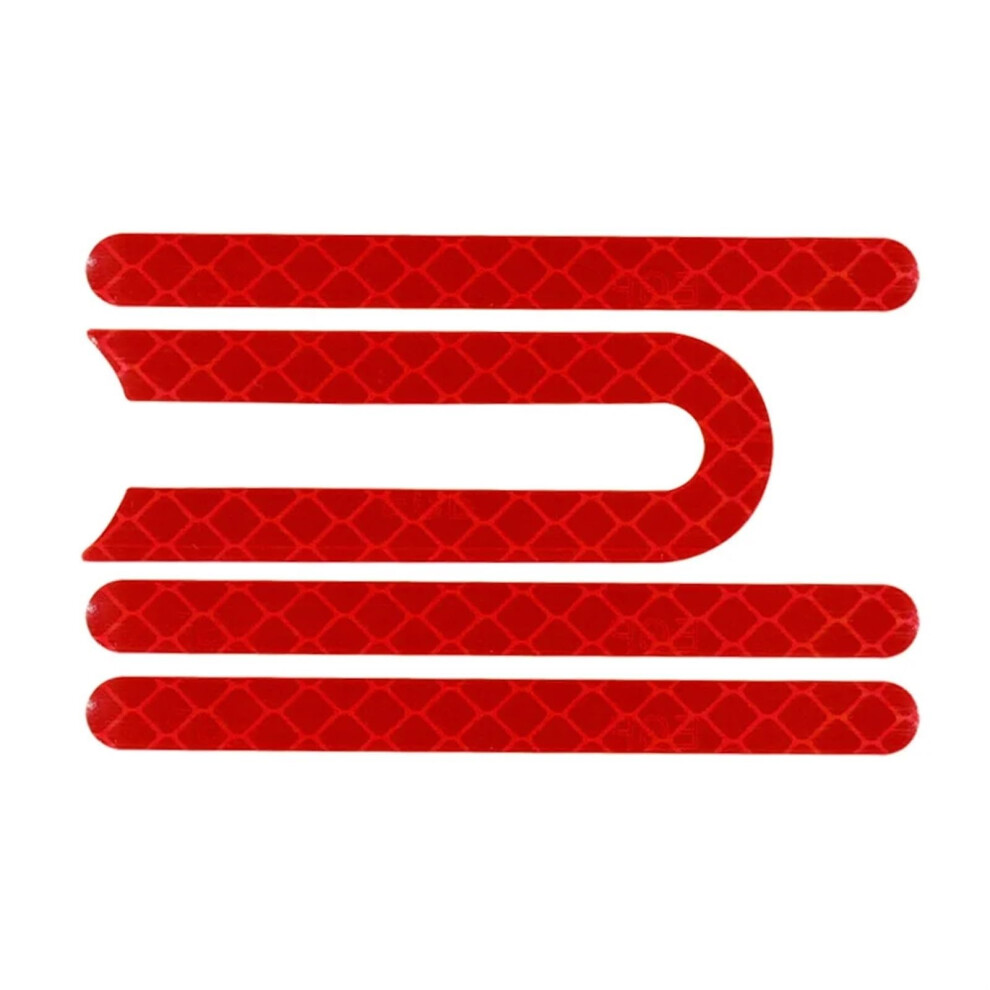 Protective Cover For Xiaomi Scooter Pro 2/1S/M365 Pro, Reflective Sticker (Red) Red 9412369632456