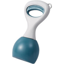 Dog Poop Scooper, Durable ABS Material, Dog Poop Cleanup Tool (Color: Blue)