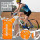 Hydration Pack for Running, Hiking Water Vest, Multifunctional, Lightweight, Orange 2