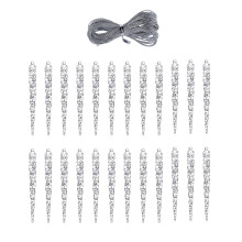 Unbreakable Acrylic Ice Picks 17cm Bulk Pack for Seasonal