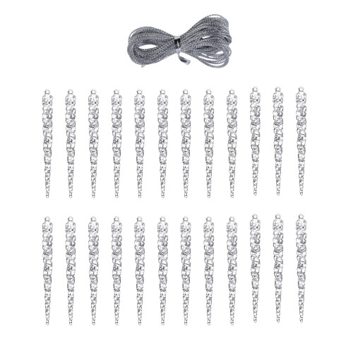 Unbreakable Acrylic Ice Picks 17cm Bulk Pack for Seasonal