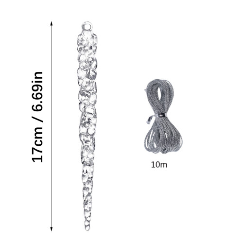 Unbreakable Acrylic Ice Picks 17cm Bulk Pack for Seasonal 1