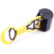 Dog Poop Scooper, Simple Short Handle, Outdoor Cleaning Tools (Color: Red)