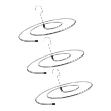 Die spiralförmige Form des Wäscheständers aus Edelstahl-3PCS