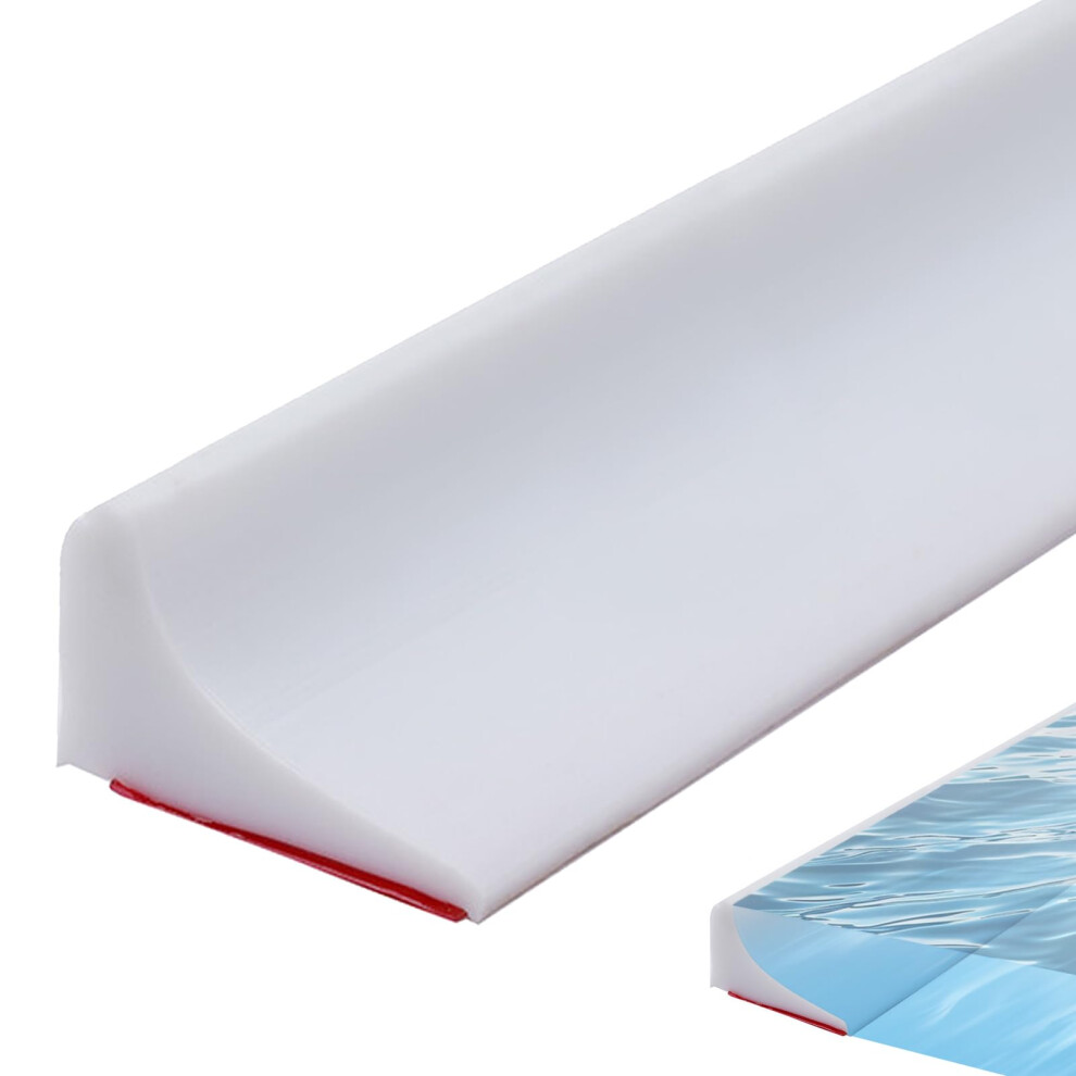 Silicone Water Stopper Shower Splash Protection, 200 Cm Selfadhesive Strip 9426802098402