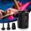 Portable rechargeable inflatable device with LED light for travel 2