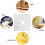 Disposable face hole table covers, 100 pcs  cotton, spa massage bed liners 5