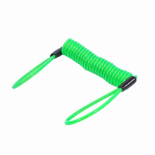 Promemoria molla Cavo spirale Lucchetto disco Lucchetto cavo di sicurezza Lucchetto disco Promemoria Tool4Scooter Disco freno moto bici, antifurto