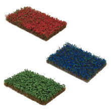 3Pcs Hand Tearable Mini Foliage Clusters for Model Landscapes-A
