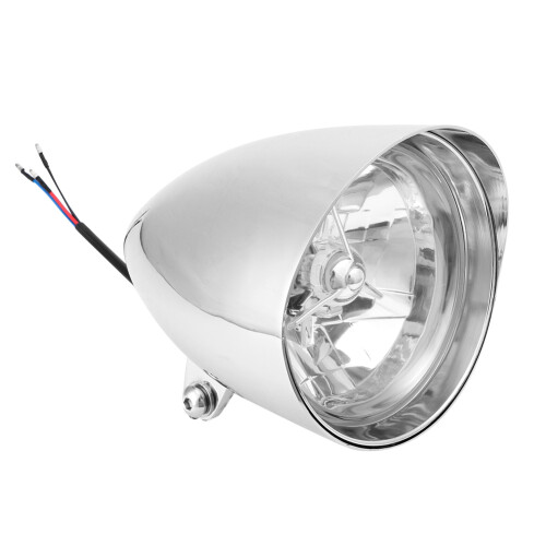 Conjunto de farol de motocicleta de 7 polegadas, universal, amarelo, alto brilho, à prova d'água, longa vida útil, farol de LED com fácil 2