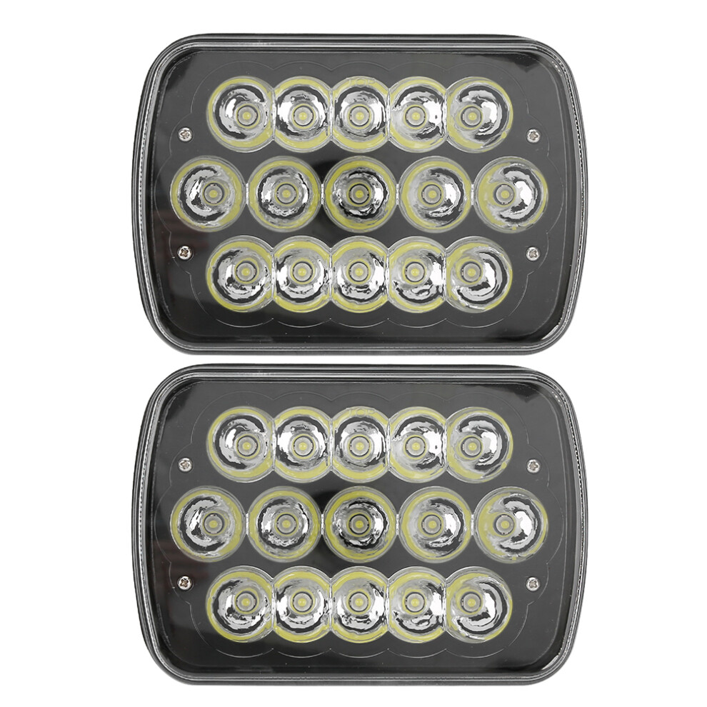 Sealed Beam Headlights Hi Low Beam Led Headlight, Plug & Play Universal Fitment W/ Aluminum Shell Body Heatsink, Easy Installation Waterproof Anti 9139052976887