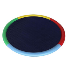 Dog Swimming Pool, Inflatable Pet Splash Pad, PVC Cooling Spray Mat, Foldable NonSlip Bath Pool, 66.93 Inches, Black