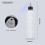 Nachfüllbare transparente Quetschflasche für Haarfärbemittel zur 3
