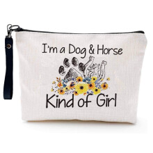 Cowgirl-Geschenke, kreative kleine Reise-Kulturtasche aus wasserdichtem Material, tragbares Design mit wunderschön aufgedrucktem