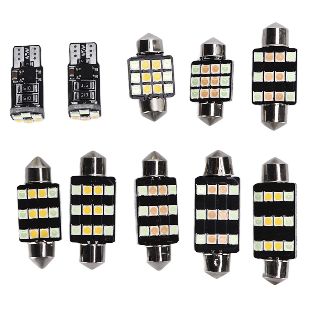 Ultra Bright Led Bulb Interior Dome Lights Canbus Error Free High Output Smd Chips Fast Heat Dissipation Plug & Play Multifunctional Use Trunk Lights 9139052977211