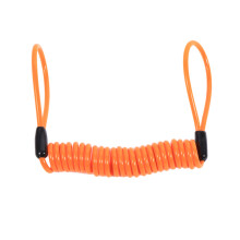 Promemoria molla Cavo spirale Lucchetto disco Lucchetto cavo di sicurezza Lucchetto disco Promemoria Tool4Scooter Disco freno moto bici, antifurto