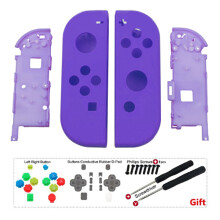 Gaming Redefined, Skridsikkert Semi Transparent Controller Cover Udskiftning, Eksklusiv Opgradering Til Din Nintendo Switch Med Fuldt Sæt Knapper