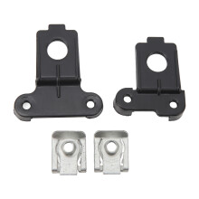 Set di staffe di montaggio per fari anteriori per VW Polo 2016-2025, kit di ricambio ibrido in metallo e plastica resistente, compatibile con