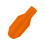 Aquariums Siphons Adapter Tool For Fish Tanks-orange color 1