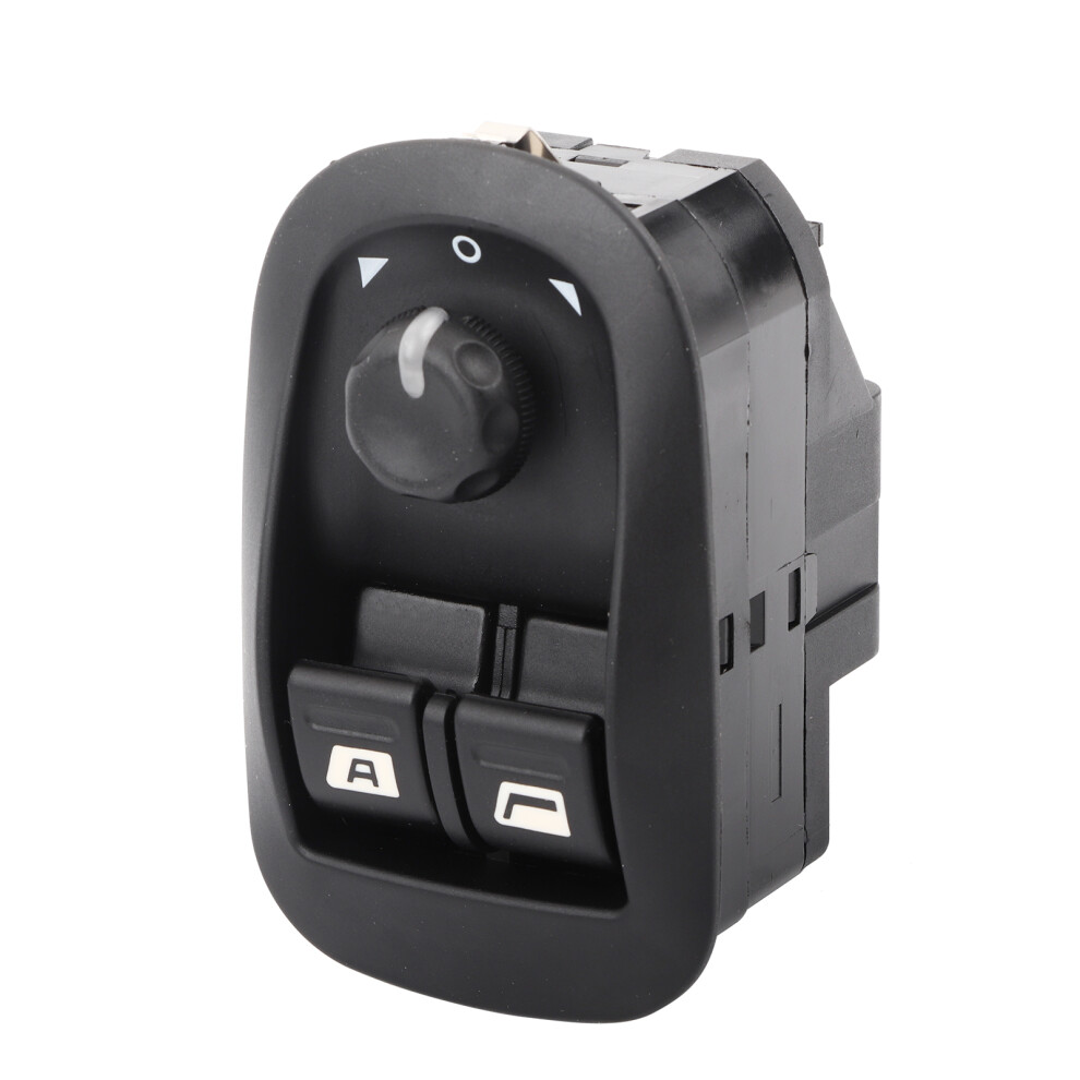 Electric Power Window Switch 4 Peugeot 206, Car Window Control Lifter Button Switch W/ Mirror Button Control, Aftermarket Replacement Compatible W/ 9139052948624