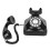 Επιτραπέζιο τηλέφωνο με κουμπί push dial, λειτουργία επανάκλησης με διακόσμηση 8