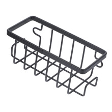 1Satz Kitchen Organizer with Suction Cup Hanging Sink Sponge Holder for Brushes and Dish Towels Compact Stable Storage Basket for Sink for Bathroom