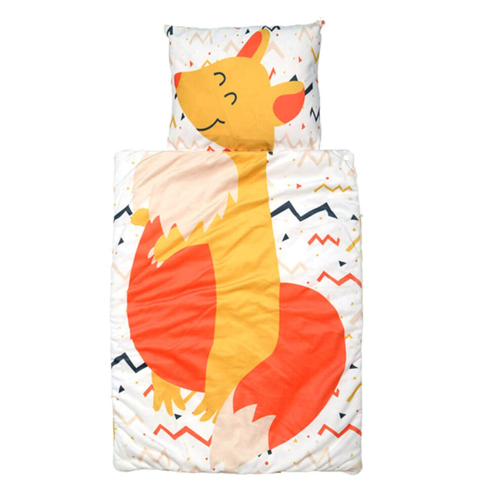 Kids Nap Mat with Removable Soft Sleeping Bags, Removable Pillow  Blanket for Preschool Nursery (L Kangaroo)