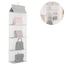 Taskeorganisator, alsidige skuldertasker til pladsbesparelse, justerbar skulderrem, stor kapacitet, ideelt gavevalg