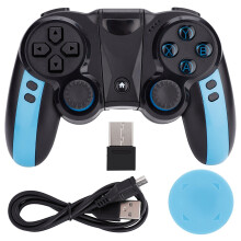 Gamepad wireless per dispositivi mobili, abilitato Bluetooth, controller ricaricabile con funzione di spegnimento automatico, D-pad ad alta