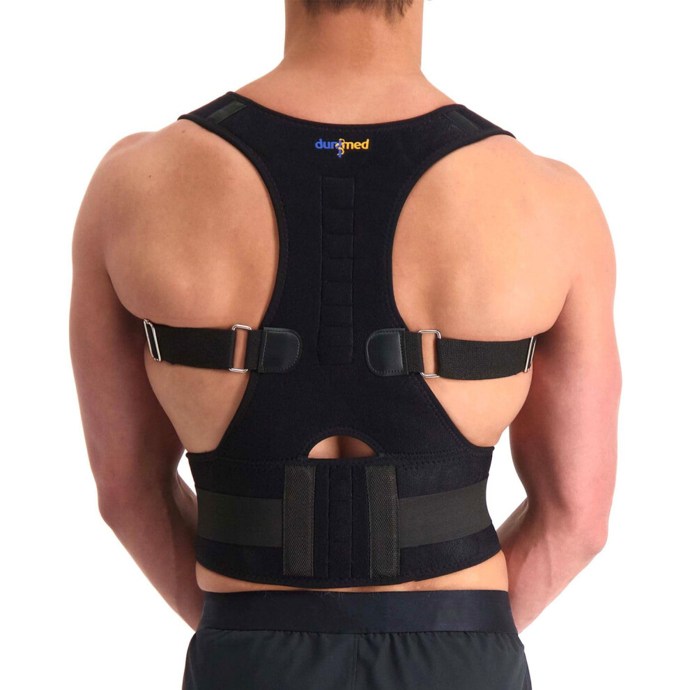 Posture Corrector  Comfortable Back Posture Trainer  Strong Support  Improve Posture and Pain Relief for Neck and Back (Breathable)