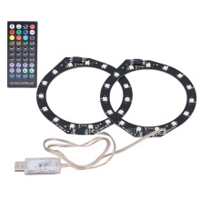 Intelligens RGB LED gyűrű, egyedi kialakítás PS5-höz, integrált meghajtókkal és egyvezetékes kommunikációval az egyszerű beállítás
