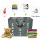 Versatile Sorting Laundry Hamper, Aluminum Handle, Foldable Space Saving, For Home Laundry Area, 3 Sections 6
