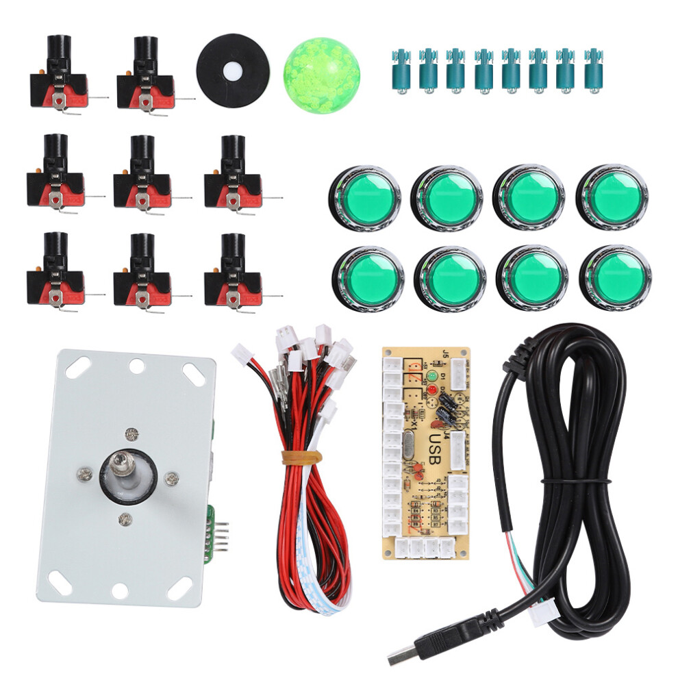 Reliable Arcade Gaming Kit For Serious Gamers, Snap-In Installation Facilitates Customization, Long Life Components Ensure Enduring Performance 9416038611209