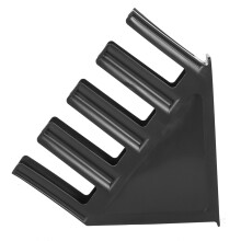 Schuine koffiebekerhouder, innovatieve drankorganizer voor op het aanrecht, geschikt voor omgekeerde papieren bekers, duurzame dispenser van
