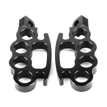 Pedane di controllo per moto, ottime per il pegging e per penetrare il tuo partner. Pedana in alluminio resistente e leggera, a forma di nocca