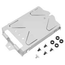 Ultravékony merevlemez-tálca PS4Pro-hoz, kiváló minőségű fém HDD-rögzítő konzol, csere lehetőség csavaros tartozékokkal, kiváló