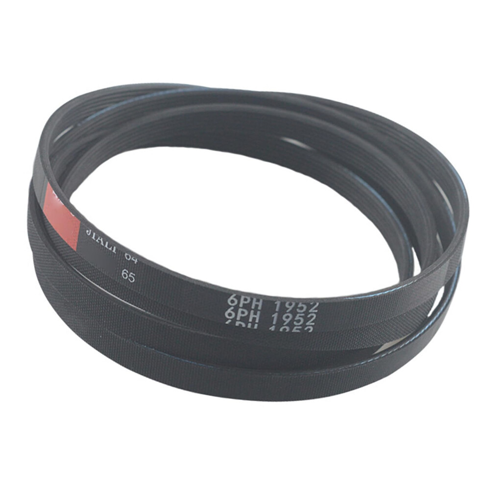 6Ph1952 Replacement Belt For Tumble Dryer, Rubber, Closed Loop Sanding Belt, Drive Belt 6Ph1952, Washing Machine Rubber Drum Belt 9365049598262
