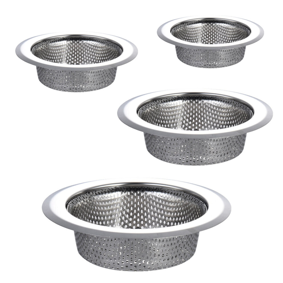 Micro-Perforation Sink Strainer, Rust-Resistant Stainless Steel Construction Sink Drain Protector, Smooth Edges For Easy Clean And Universal Compatibi 9198585327252