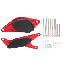 CNC-gefreesde motorcarterbeschermer voor Suzuki GSR750Z 2015-2018. Motorbeschermkap van zeer sterk aluminiumlegering met een kleurechte satijnen