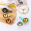 Egg Yolk Separator Divider Leak Egg Spoon Kitchen Tool Protein Separator Stainless Steel Egg White Separator Egg Leak Rose Gold 5