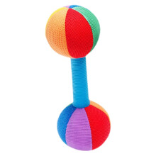 Dumbbells for Newborns, Grasping Toy, Multifunctional Rattle, Lightweight, 0 Months