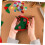100 pieces felt sheets DIY patchwork craft felt rounds for creative handmade projects, versatile decorative materials for family. 2