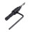 Wood Countersink Drill Bits Set, 5Pcs Quick Change1/4" Hex Shank Adjustable Countersink, 5Pcs Change Drill Bits#5, 6, 8, 10, 12, With One Hex Wrench, 4
