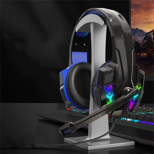 Stereo Gaming Headset, Great Humanized Design with Effortlessly Volume Control, Multi-Platform Compatible for PS4, Phone, Computer, Clear Sound Qualit 2