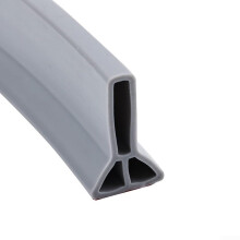 50300cm Water Barrier Rubber Silicone Shower Barrier Dry Wet Separation Rubber Silicone for Bathroom Kitchen (5cmGrey, 250cm) 5cmgrey 250cm