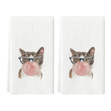 Serviette de cuisine en microfibre à séchage rapide, 2-Modèle 4