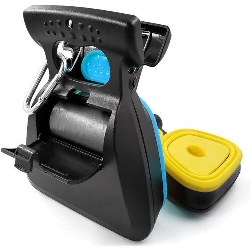 Dog Poo Scoop with Handle 11.5, Blue 1