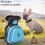 Dog Poo Scoop with Handle 11.5, Blue 3